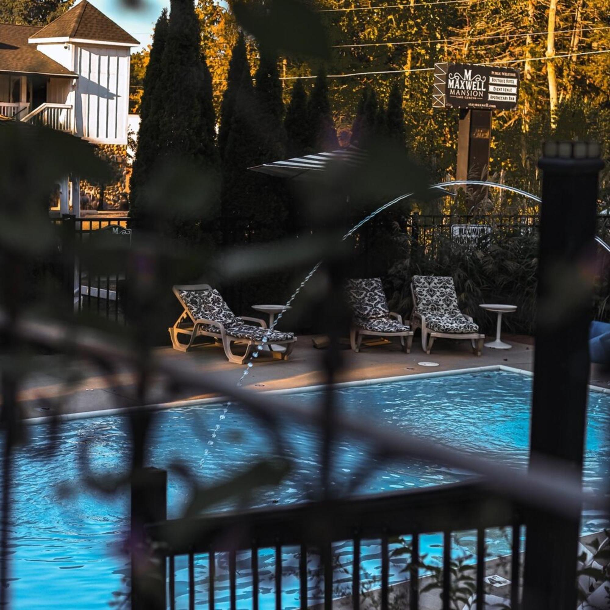 Maxwell Mansion Hotel เลคเจนีวา ภายนอก รูปภาพ